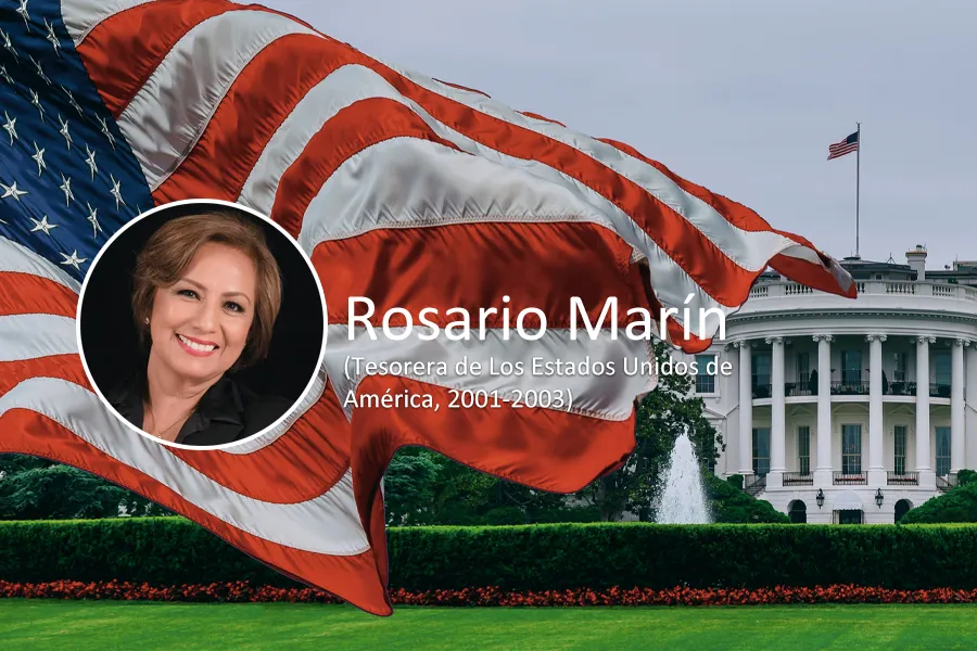 Rosario Marín extesorera de los Estados Unidos de América