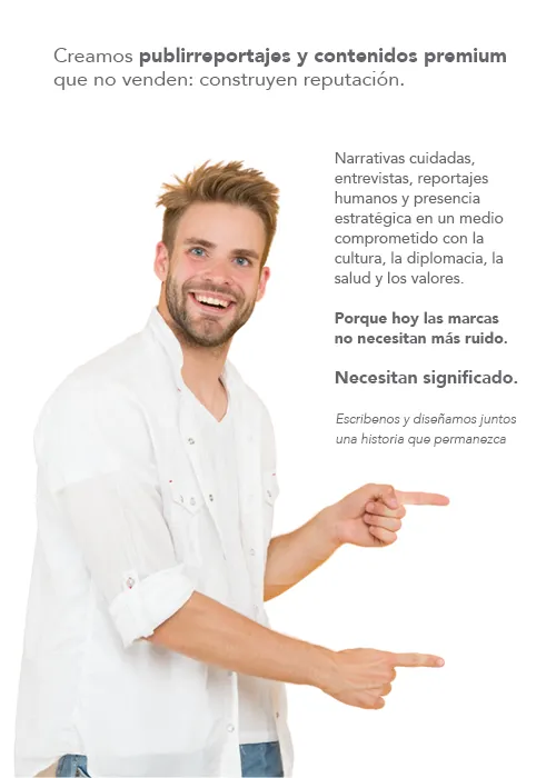 Creamos publireportajes y contenidos premium