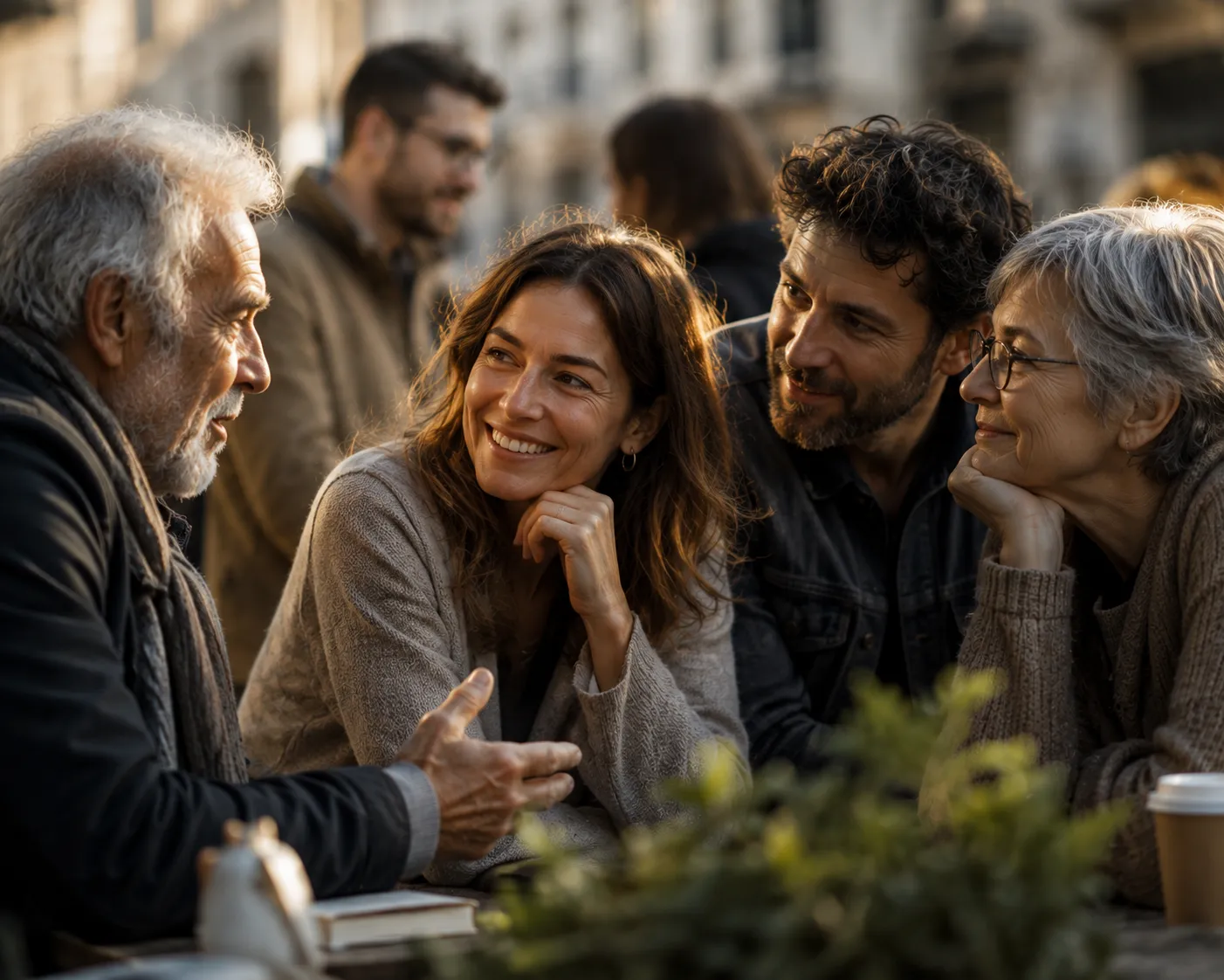 Personas y encuentros humanos en GraZie Magazine