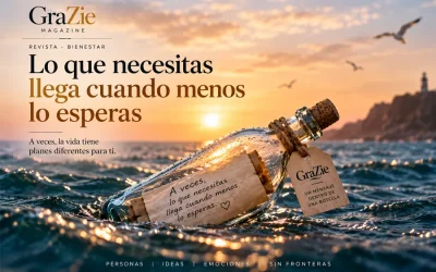 LO QUE NECESITAS LLEGA CUANDO MENOS LO ESPERAS