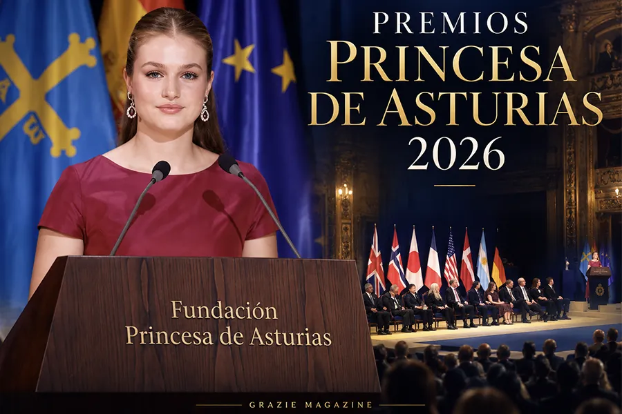 00-premios-princesa-de-asturias-2026-grazie-magazine Princesa Leonor en la portada editorial de los Premios Princesa de Asturias 2026